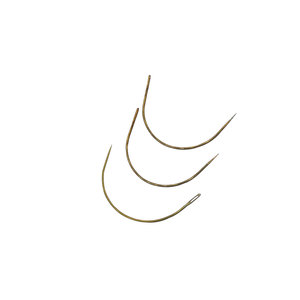 Aguja de Tejer Tipo C de Acero Inoxidable Curvada para Extensiones de Cabello, Coser Pelucas y Trabajos de Tejido - Product Image 1