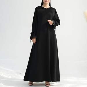 Vêtements musulmans traditionnels pour femmes, robe modeste, abaya pour femmes, vêtements islamiques à manches longues de haute qualité, abayas pour filles - Product Image 3