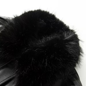 Veste en cuir sur mesure de haute qualité pour homme avec broderie et fermeture éclair - Product Image 4