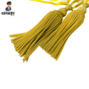 Fajas de hombro de color dorado y blanco para accesorios de uniformes Fajas de nueva llegada al mejor precio de CAVALRY SKT COMPANY - Product Image 2