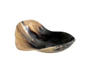 Best Selling Carved Buffalo Horn Vintage Salad Fruit Serving Bowl Indian Horn <b>Dinnerware</b> for Business Gifts - Product Image 2