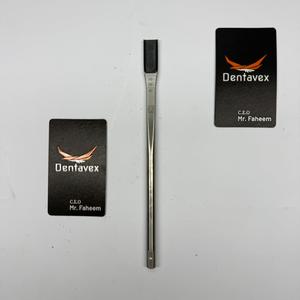 Pinceau à acide à manche métallique avec poils de cheval, brosses sèches pour le corps et les cosmétiques, prix usine, par Dentavex - Product Image 1