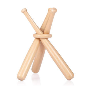 WARPRO INDUSTRY Natural Wood <b>Baseball</b> Bat Set White Ribbed 1-Piece 31 in Lightweight 0.3-0.5kg Customized Casual Use - Product Image 1
