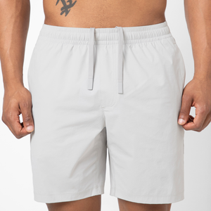 Pantalones cortos de moda para hombre, estilo streetwear, color blanco, personalizados por sublimación, a la venta en línea. - Product Image 5