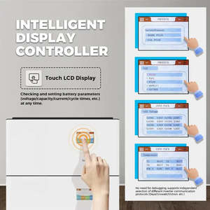 Stockage d'énergie domestique Utilisation domestique Batterie au lithium-ion 51,2 V 48 V 1000 Ah Pack de batteries 50 kWh 40 kWh 30 kWh Empilable Batterie Lifepo4 avec BMS - Product Image 4