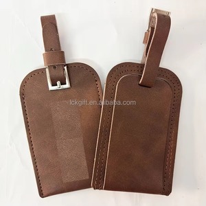 Artisan Full Grain Leather <b>Suitcase</b> <b>Labels</b> Premium Quality Real Leather Travel Tags for Luxury Brands LTG-0312 - Product Image 4