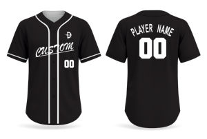 Custom Red <b>Baseball</b> Jersey Men's Short Sleeve V-Neck Moisture Wicking Polyester Team Name Print 00 Player Name Back - Product Image 3