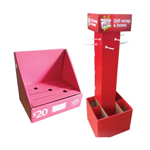 Présentoir d'accessoires mobiles pour chips de pommes de terre en carton pour présentoirs d'aliments au sol - Product Image 4