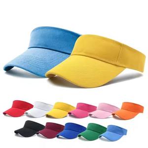 Gorra de Visera con Logotipo Personalizado, Unisex, para Verano, Protección Solar, para Correr, Tenis, Golf, Deportes al Aire Libre, Ajustable, de Secado Rápido y Transpirable - Product Image 1