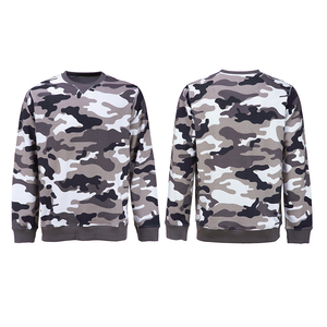 Sweat-shirt polaire 100 % coton pour homme, col ras du cou, imprimé personnalisé, écologique, coupe-vent, respirant, épais, épaules tombantes - Product Image 3