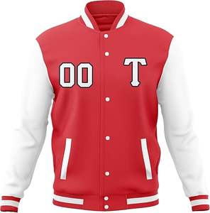 Chaquetas Deportivas Ligeras para Hombre y Mujer, Chaqueta Casual con Botones, Chaqueta Universitaria Deportiva, Chaqueta de Equipo Escolar de Béisbol, Venta al Por Mayor - Product Image 2