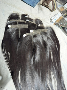 ผมแท้เวียดนาม Anh Hair A99 สีดำธรรมชาติ  แบบปิดหน้าผาก 5x5  ตรงธรรมชาติ  แบบ Double Drawn เงางาม นุ่มลื่น  ปลายผมเรียบ - Product Image 2