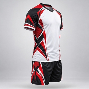 Uniformes de voleibol y pantalones cortos hechos a medida que ofrecen comodidad duradera, un estilo elegante y detalles personalizados para equipos de clubes y comunidades. - Product Image 5