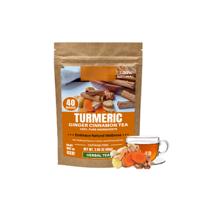Thé aromatisé au curcuma, au gingembre et à la cannelle, prix bas, haute qualité, 2g*30 sachets, herbes naturelles - Product Image 3