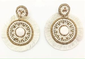Pendientes Colgantes de Hombre de Jengibre para Mujer, Chapados en Oro, de Aleación con Cuentas de Cristal y Diamantes de Imitación, Joyería de Declaración Adorable, Regalo - Product Image 5