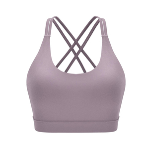 High Quality <b>Low</b> MOQ Women Adjustable Sports Bra Adult Size Custom Made Shockproof seamless Women <b>Tops</b> - Product Image 6