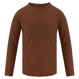 T-shirt à manches longues pour enfants Haipeng, nouvelle collection, sous-vêtement de printemps, coupe ajustée, finition enduite, style tendance, UPF50+ 100% - Product Image 3