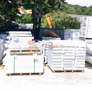 Cubes carrés élégants en marbre blanc pour présentoirs, blocs de piédestal en pierre naturelle pour bijoux et articles de luxe - Product Image 5