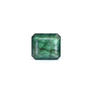 Natural Zambian Emerald 6.45 Carat Loose Gemstone for Fine Jewelry - Product Image 1