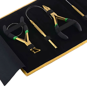 ชุดเครื่องมือต่อผมทองคำ 4 ชิ้น ยี่ห้อ Kaamir Instruments ผลิตจากสแตนเลส ด้ามจับยาง ทนทาน เป็นมิตรกับสิ่งแวดล้อม ใช้กับไมโครริง - Product Image 6