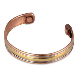 Unisex Pure <b>Copper</b> Magnetic Hand <b>Band</b> For Fashion Yoga Meditation Skincare & Promoting Healthy Blood Circulation Wellness Bijoux - Product Image 3