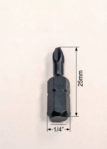 10 pièces précision PHILLIPS 25mm embout de tournevis PH2 cloison sèche avec ensemble de boîte à gomme Support OEM personnalisable - Product Image 6