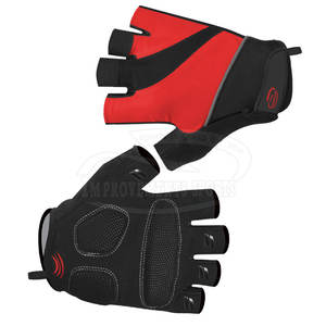 Guantes de ciclismo con logotipo personalizado de alta calidad, el mejor material para carreras, combinando cuero y malla - Product Image 2