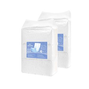 Pannolini Monouso per Cani Maschi con Indicatore di Umidità, Fascia Addominale Antiperdita a 360 Gradi, Super Assorbenti, con Stampa Doggi - Product Image 1
