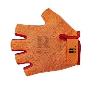 Gants de cyclisme en cuir performants, confortables, demi-doigts, légers, paume rembourrée, design résistant à la transpiration, longs - Product Image 5