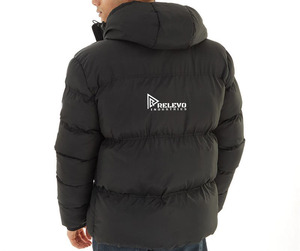 Fashionable Best Quality And Comfortable Custom <b>Soft</b> <b>Shell</b> Windproof Winter Embroidery Logo Zipper Puffer <b>Jacket</b> Wholesale - Product Image 6