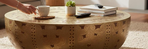 Mesa de Centro de Hierro Industrial Personalizada, Multifuncional, Estilo Vintage, para Almacenamiento, Fácil de Montar, Ideal para el Hogar, Hotel, Sala de Estar - Product Image 2
