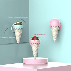 <b>Toys</b> for Pets Natural Mint Promote Digestion <b>Cat</b> Grass Improve Appetite Spinning <b>Toy</b> Ball Creative Ice Cream Catnip <b>Cat</b> Ball - Product Image 5