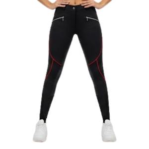 Pantalon d'équitation Jodhpur pour femmes OEM |   Poignée en silicone, mélange de polyester et de spandex de qualité supérieure, fermeture à pression, taille haute, équestre - Product Image 2