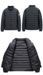 Manteau d'hiver le plus vendu avec col montant, veste matelassée imperméable et coupe-vent - Product Image 4