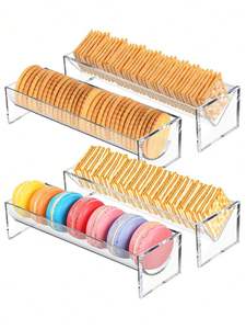 Bandeja de servir de acrílico de calidad premium diseñada para añadir elegancia y funcionalidad a la decoración de tu hogar. - Product Image 2