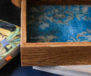 Plateau en bois décoratif de qualité supérieure, best-seller, écologique, durable, fait à la main, décoration de cuisine, décoration de la maison, cadeau, fournisseur en gros - Product Image 3