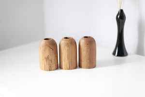 Portavelas de madera posmoderno, recién llegado, mejor calidad, juego de 3 piezas de un mayorista indio. - Product Image 5