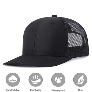 หมวกแก๊ปทรง Trucker ปรับได้ 6 แผง ตาข่าย ระบายอากาศ ใส่ได้ทั้งชายหญิง สำหรับเดินทาง ท่องเที่ยว ฤดูใบไม้ผลิ ฤดูร้อน  รับทำสีตามสั่ง โลโก้ตามสั่ง - Product Image 4