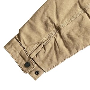 Chaqueta de Trabajo de Lona Personalizada OEM para Hombre, Chaqueta de Trabajo con Forro Acolchado de Alta Calidad, Chaqueta de Lona y Algodón con Cremallera Personalizada para Hombre - Product Image 4