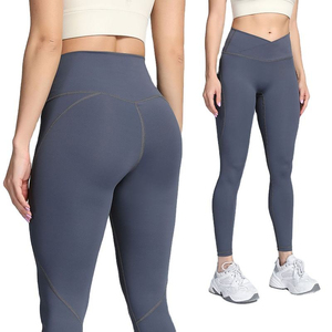 ราคาขายส่ง ชุดออกกำลังกายผู้หญิง กางเกงเลกกิ้งคุณภาพพรีเมียม กางเกงเลกกิ้งผู้หญิง สั่งทำโลโก้ได้ ชุดฟิตเนสผู้หญิง กางเกงเลกกิ้ง - Product Image 1