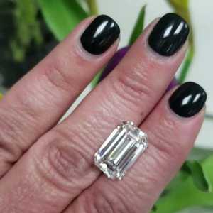 Diamante Cultivado en Laboratorio con Certificación IGI, Color D, Claridad VS, Corte Radiante, 1ct, CVD HPHT, para Joyería de Oro - Product Image 5