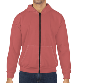 เสื้อฮู้ดมีซิปซับลิเมชันกำหนดเองได้ - Product Image 2