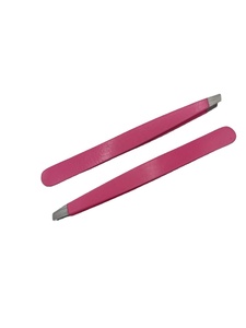 Pinzas de Cejas de Acero Inoxidable de Lujo Premium con Punta Inclinada, con Empaque Personalizado con Logotipo Gratuito, Hechas en Pakistán, Modelo 207 - Product Image 3