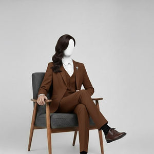 Blazer para Mujer, Color Sólido, Manga Larga, Un Solo Botón, Blazers de Oficina, Traje para Mujer, Chaquetas de Negocios para Mujer - Product Image 5