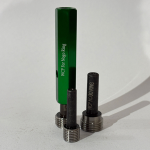 เกจวัดรูแบบวงแหวนและเกจวัดรูแบบปลั๊ก WCP/WCR-เหล็กชุบน้ำมันความแม่นยำสูง ไม่หดตัว สำหรับการตรวจสอบเกลียวในงานอุตสาหกรรม - Product Image 1