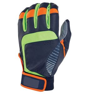 Fabricants directs d'usine, gants de frappe de baseball de qualité supérieure, couleurs et logo demandés par les clients, gants de qualité professionnelle. - Product Image 4