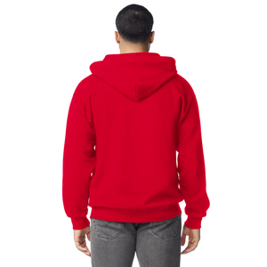 Sudadera con Capucha Completa para Adulto, Color Rojo, Chaqueta con Capucha de Mezcla de Algodón Premium, Estilo Casual y Cómodo, Ropa con Logotipo Personalizado - Product Image 6