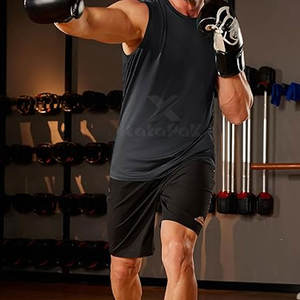 Ropa Deportiva Hecha en Pakistán, Camiseta sin Mangas Informal de Punto Transpirable, Venta Directa de Fábrica, Talla Grande, Ropa de Verano para Hombre - Product Image 3