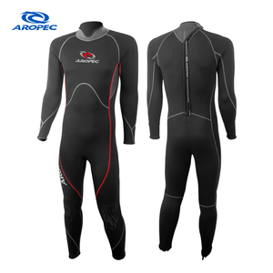 Combinaison de plongée haut de gamme en néoprène 3 mm avec fermeture éclair en titane, combinaison intégrale professionnelle pour le surf et la plongée, logo personnalisé - Product Image 1