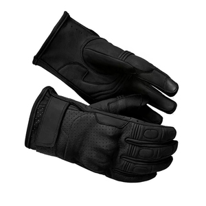 Gants de moto en cuir 100% véritable, sur mesure, imperméables, à doigts entiers, de haute qualité, prix raisonnable, couleur unie - Product Image 6